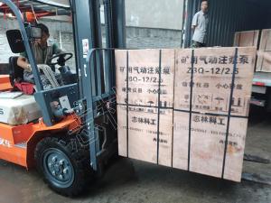 ZBQ系列氣動注漿泵發(fā)往貴州某煤礦！