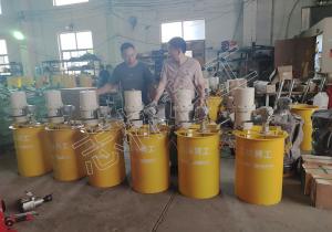 又是6臺，ZBQ-23/2.5型煤礦用氣動注漿泵再次發(fā)車！