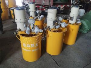ZBQ-12/2.5型號煤礦氣動注漿泵+囊袋式注漿封孔器再次發(fā)貨河北！