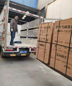 一批ZBQ-12/2.5煤礦用氣動(dòng)注漿泵發(fā)往山西某煤礦！