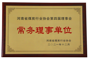 河南省煤炭行業(yè)協(xié)會(huì)常務(wù)理事單位